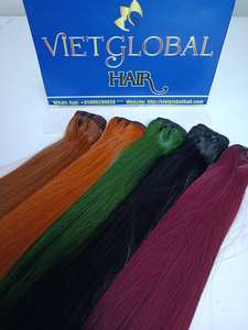 Extensiones de cabello humano crudo recto vietnamita virgen de Grado Superior 100% recién llegado con colores claros - Product Image 2