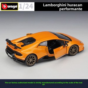 Bburago 1:24 Huracan Performante Modellino <span class=keywords><strong>Auto</strong></span> in Metallo con Porte Apribili per Collezionisti, Regalo, Vendita all'Ingrosso - Product Image 2