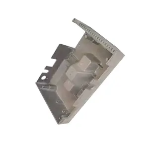 Componentes de productos electrónicos de fundición a presión de aleación de aluminio de piezas de mecanizado de precisión CNC de carcasa de enrutador