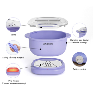 Máquina Calentadora <span class=keywords><strong>de</strong></span> Cera <span class=keywords><strong>de</strong></span> Diseño Nuevo a <span class=keywords><strong>Precio</strong></span> Económico, Kit <span class=keywords><strong>Calentador</strong></span> <span class=keywords><strong>de</strong></span> Cera Multiusos con Capacidad <span class=keywords><strong>de</strong></span> 500 CC y Olla <span class=keywords><strong>de</strong></span> Fusión para Depilación - Product Image 4