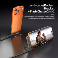 Câble de charge rapide USB C vers USB C 240W 2 en 1 avec support pliable, câble de données Type C, support de bureau, cordon de charge