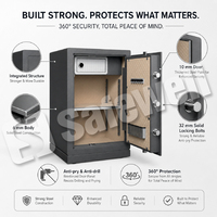 Caja Fuerte Electrónica Grande de Seguridad OEM Safewell con Cerradura Digital, Gabinete de Acero Resistente para Oficina, Efectivo y Documentos