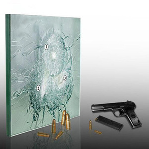 स्पष्ट खिड़की फिल्म पारदर्शी/काले सुरक्षा ग्लास पन्नी 2mil 4mil 8mil 12mil सुरक्षा खिड़की फिल्म - Product Image 1