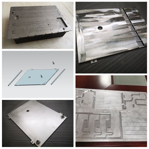 Precisie-Gemaakte Aluminium Waterkoelplaat + Koperen Buizen | Hoge Thermische Geleidbaarheid | Ultrasnelle Warmtedissipatietechnologie - Product Image 5