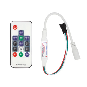 Spi tín hiệu RF <span class=keywords><strong>mini</strong></span> 14-Key DC5-24V DIY Giấc mơ điều khiển màu sắc 358 chế độ cho việc thay đổi LED Strip Lights - Product Image 4
