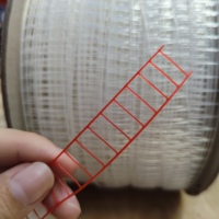 Rouleau de goupille de fixation en plastique d'approvisionnement d'usine 13mm goupille d'agrafe en plastique Tpu clair pour vêtements chapeaux chaussettes