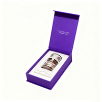 Boîte d'emballage cadeau personnalisée avec logo, en papier rigide de luxe, pelliculage mat, revêtement UV, pour produits de santé, compléments alimentaires