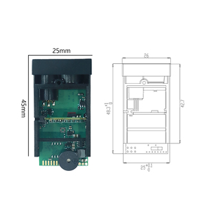 Mb2a Modbus-Rtu جهاز استشعار مسافة الليزر 40m 615nm وحدة مع إخراج 4-20 - Product Image 2