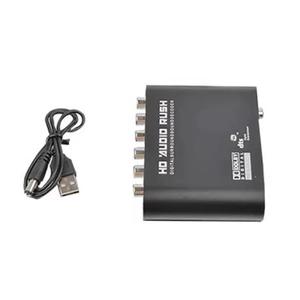 <span class=keywords><strong>Decodificador</strong></span> de Audio de Fibra Óptica DTS Dolby Digital 5.1 Canales, Código de Fuente AC-3, Módulo Separador de PCM/<span class=keywords><strong>Coaxial</strong></span> a Analógico - Product Image 3