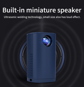 2024 bán buôn New rạp hát tại nhà không dây <span class=keywords><strong>mini</strong></span> di động Máy chiếu nhỏ Wifi LCD thông minh chiếu quà tặng cho trẻ em - Product Image 3