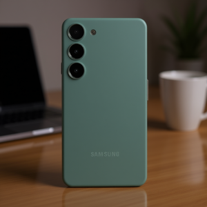 Funda Trasera para Samsung Galaxy S23 Plus Azul Verde 5G S916B - Product Image 3