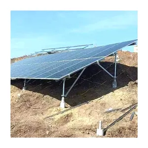 Carbon Steel Solar Mounting Structure PV Bracket Mounted Racking Kit Ground Mounting System For Solar Panel