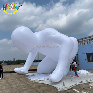 Ngoài trời Inflatable điêu khắc Mô hình nhân vật bơm hơi khổng lồ trống người đàn ông - Product Image 4