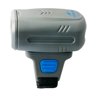 Escáner de código de barras de anillo portátil inalámbrico Xkancode 1D CCD BT 2,4 GHz Escáner de código de barras portátil