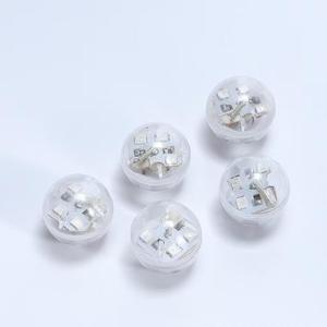 HAPU Factory Direct Sale LED Balloon <b>Luminous</b> Lights Accessories No-Waterproof Flashing Glowing Red and Blue <b>Ball</b> Lights Parts - Product Image 5
