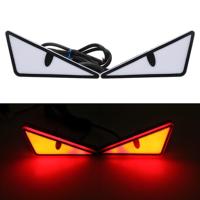 Lumière de plaque d'immatriculation de moto, accessoires décoratifs universels pour moto, modification de phare