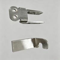 Support en U sur mesure en tôle, découpe laser, pliage, fabrication OEM, finition brossée, quincaillerie de montage en acier inoxydable