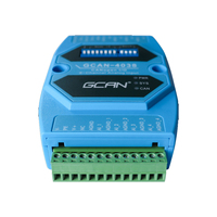 Module d'E/S à distance GCAN-4038 distribué, communication par bus CAN, acquisition de données d'E/S analogiques/numériques multicanaux