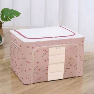 กล่องเก็บของผ้าพับได้สำหรับห้องนั่งเล่น ห้องนอน เฟอร์นิเจอร์บ้าน - Product Image 1