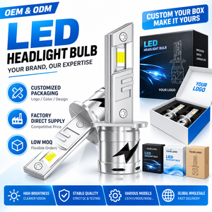Ampoule de phare LED H1 à faisceau stable, Plug and Play, remplacement halogène, éclairage avant pour phares LED Honda Fit GK5 - Product Image 1