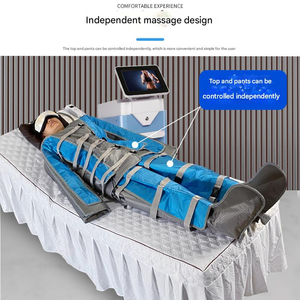 Ropa de Masajista, Traje de Drenaje Linfático de Cuerpo Completo con Presión de Aire, Diseño Multisección para Diferentes Formas - Product Image 6