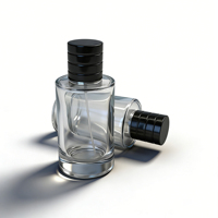 Flacon de parfum en verre vide personnalisé de 30 ml, 50 ml, 100 ml, flacon de parfum de luxe, flacon d'huile de parfum, emballage de flacon de parfum