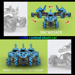 SOYANG 2.4G Camion Animale Musicale con Spruzzo d'Acqua, Squalo Rampicante, Doppio Telecomando e Sensore di Gesti - Product Image 4