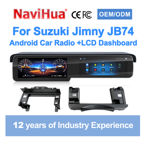 Autoradio multimédia Navihua Upgrade Android avec écran, LINUX, Carplay, Auto, GPS et lecteur DVD pour Suzuki Jimny JB74 - Product Image 1