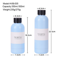 Botol Vakum Dinding Ganda Slim 350ml 500ml Logo Kustom Stainless Steel Terisolasi 6-12 Jam Insulasi Termal Hadiah Promosi