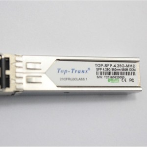 โมดูลออปติคัลท็อปทรานส์ เอสเอฟพี 4.25G 550M Ddm สำหรับเครือข่ายกิกะบิต - Product Image 4