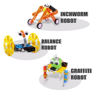 2025 giáo dục STEM Kit điện hoạt động khoa học đồ chơi DIY 6 trong 1 động cơ Robot Kit cho các trường học trẻ em. - Product Image 2