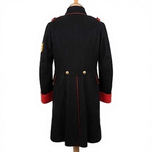 Men's Napoleonic Uniform Coat Double Breasted Waterproof Woolen Historical Custom Logo Winter Reenactment Outerwear - Product Image 5