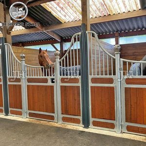 JH Professional Manufacturer <strong>Customized</strong> Indoor Permanent Metal Frame Horse <strong>Box</strong> Stable Stalls Barn Equipment - Product Image 1