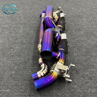 Tubo de Escape Rytan con Válvula, Sistema de Escape Valvetronic de Titanio de Alta Calidad, Catback para Porsche 992 Carrera Turbo S 3.8T