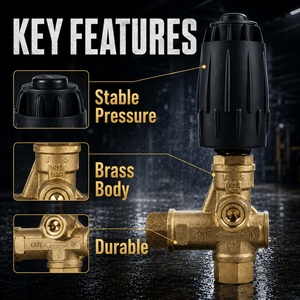 4500PSI 10.5GPM AR VRT3 Válvula <span class=keywords><strong>de</strong></span> descarga Regulador <span class=keywords><strong>de</strong></span> presión <span class=keywords><strong>de</strong></span> latón con microinterruptor <span class=keywords><strong>para</strong></span> <span class=keywords><strong>bomba</strong></span> MecLine <span class=keywords><strong>de</strong></span> América del Norte AR - Product Image 5
