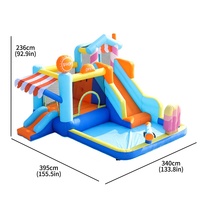 Trampolines gonflables personnalisés pour enfants terrains de jeux extérieurs châteaux gonflables châteaux familiaux toboggans et piscines à balles