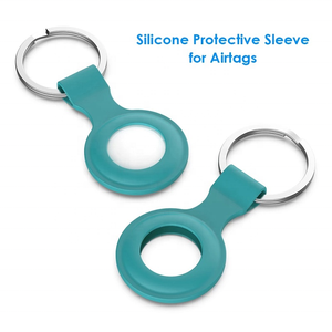 Llavero localizador a prueba de golpes, funda protectora de goma para Airtags de Apple, funda de silicona, novedad de <span class=keywords><strong>2021</strong></span> - Product Image 4