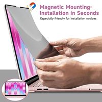 Layar Privasi Magnetik untuk MacBook Neo 13 Inch 2026, Mengurangi Ketegangan Mata Pelindung dan Perisai Layar Privasi Laptop untuk Mac Neo