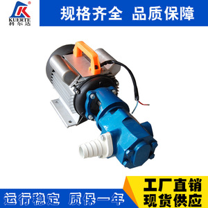 Bomba de aceite para engranajes eléctrica Korda Wcb 30, 370W, 30L/min, 30M de altura de elevación, cuerpo de hierro fundido, bomba rotativa para procesamiento de petróleo - Product Image 4