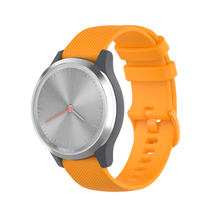 Correa de reloj deportivo de silicona de 18mm para <span class=keywords><strong>Garmin</strong></span> <span class=keywords><strong>Vivoactive</strong></span> <span class=keywords><strong>3S</strong></span>, correa de pulsera ajustable de fácil ajuste - Product Image 6