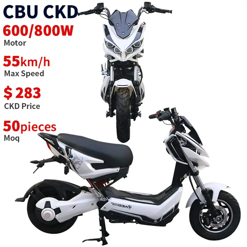 Ckd 600W 800W 2 bánh xe di động người lớn Đua Xe máy điện 55 km/h Tốc độ tối đa điện offroad xe máy Dirt Bike