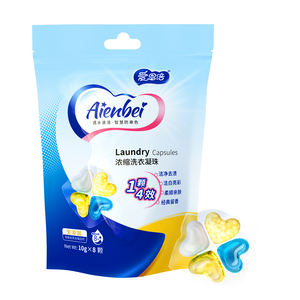 Precio directo de fábrica <span class=keywords><strong>por</strong></span> encargo de la caja de cápsulas de detergente para ropa con silencio de enzimas multiconcentradas - Product Image 3