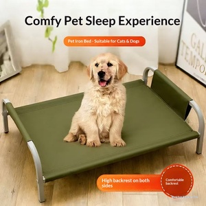 卸売中型犬用耐摩耗性防湿取り外し可能洗濯可能ペットキャンプベッドケネルオールシーズン - Product Image 5