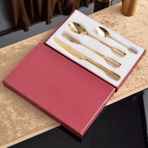 Offre Spéciale ensemble de couverts de luxe de style occidental personnalisé 304 ensemble de couverts en acier inoxydable pour la famille - Product Image 2