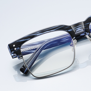 Lunettes Superhot Eyewear 43870 Fashion 2024, monture carrée demi-cerclée, anti-lumière bleue - Product Image 3