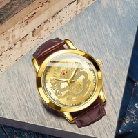 Montre Dragon Quartz Homme en Alliage Verre 20mm Mouvement à Aiguilles 40mm Vente Chaude Directe Fabricant Dropshipping Diffusion en Direct