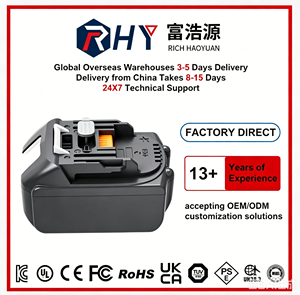 RHY 18650 Cellen 18V LXT Lithium-Ion Accu 2.0Ah Geschikt voor MAK BL1815 BL1820 BL1825 BL1830 Vervangende Accu voor Elektrische Gereedschappen - Product Image 1
