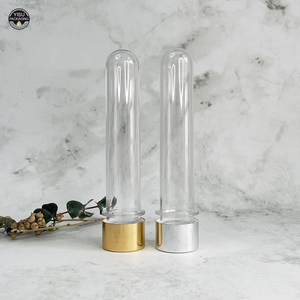 Provette di plastica per animali domestici a prova di bambino prezzo di fabbrica 90mm 116mm 120mm con tappo a spinta verso il basso - Product Image 1