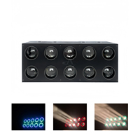 10*100W LED-Matrix-Stroboskoplicht mit Zusatzlicht, Blitzstrahlen und Flutlicht für DJ, Nachtclub, Disco und Konzerte