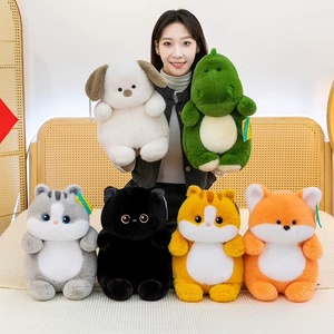 Varios Estilos de Peluches de Animales, Lindas Almohadas y Adornos de Peluche, Ideales como Regalos para Niños y Niñas en Festividades - Product Image 6